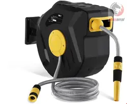 قرقره شیلنگ جمع کن اتوماتیک و شیلنگ 20 متری ام اس دبلیو MSW PRO-W 20