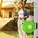 قرقره شیلنگ جمع کن دیواری و شیلنگ 10 متری اتسانی Outsunny Schlauchtrommel 10-1m (845-181) grün
