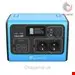 ژنراتور برق خورشیدی مسافرتی بلوتی Bluetti EB55 Portable Power Station blau 700W 537Wh blau