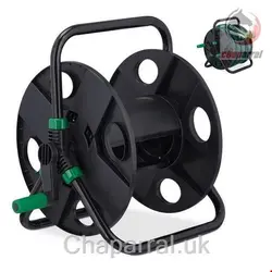 قرقره شیلنگ جمع کن زمینی بدون شیلنگ ریلکس دیز Relaxdays Schlauchtrommel schwarz/grün (10041664)