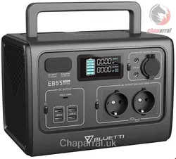 ژنراتور برق خورشیدی مسافرتی بلوتی Bluetti EB55 Power Station 700W