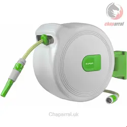 قرقره شیلنگ جمع کن دیواری و شیلنگ 30 متری یوروم Eurom Wandschlauchbox Safe Return (30m)