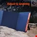 پنل خورشیدی مسافرتی تاشو 200 وات جکری Jackery SolarSaga 200- foldable solar panel solar panel 200 W