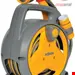 قرقره شیلنگ جمع کن زمینی و شیلنگ 10 متری حوزلاک Hozelock Schlauchtrommel Pico Reel 10 m gelb/grau