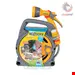 قرقره شیلنگ جمع کن زمینی و شیلنگ 10 متری حوزلاک Hozelock Schlauchtrommel Pico Reel 10 m gelb/grau