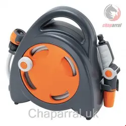 قرقره شیلنگ جمع کن زمینی و شیلنگ 10 متری جی اف G.F. Minischlauchbox Komplettset orange