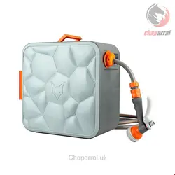 قرقره شیلنگ جمع کن دیواری و شیلنگ 30 متری فاکستک FUXTEC quadratische Schlauchtrommel 30 m