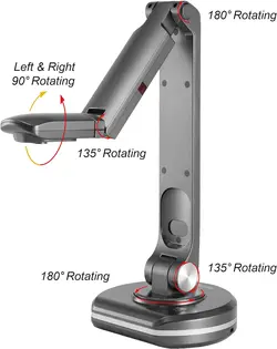 دوربین اسکن فایل و کنفرانس و چراغ مطالعه برند JOYUSING