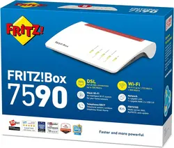 مودم روتر وای فای برند AVM FRITZ! Box 7590