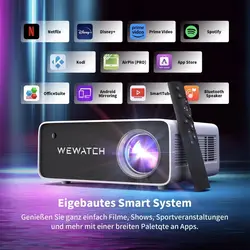 ویدیو پروژکتور مدل V51PRO برند WEWATCH