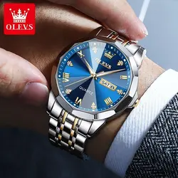 ساعت مچی مردانه اورجینال وارداتی OLEVS مدل 9931