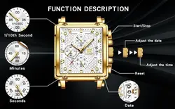 ساعت مچی مردانه لوکس olevs 9925