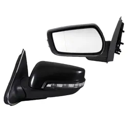 آینه جانبی  راهنمادار سوکت جدید فلاپ خام چپ پارس