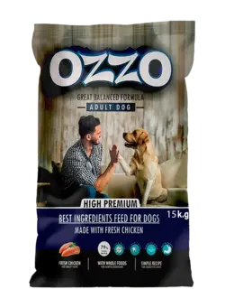 غذای خشک های پریمیوم سگ بالغ OZZO