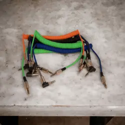 کابل aux فنری یک سر کج - ابرکوه مارکت