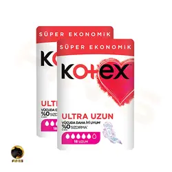 نوار بهداشتی اولترا اوزون kotex بسته 18 تایی | فروشگاه انیس تجارت