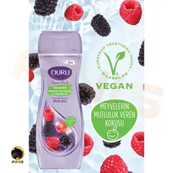 شامپو بدن Kirmizi Meyveler & Frambuaz دورو حاوی عصاره میوه های قرمز و تمشک 450 میل | فروشگاه انیس تجارت