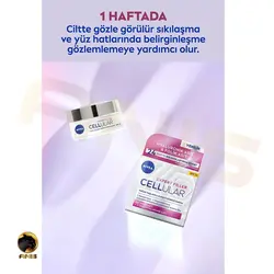 کرم روز ضد پیری Hyaluronik Asit & Folik Asit نیوا حاوی اسید فولیک و هیالورونیک اسید 50 میل | فروشگاه انیس تجارت