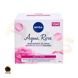 کرم مرطوب کننده روز Aqua Rose نیوا حاوی گلاب ارگانیک 50 میل | فروشگاه انیس تجارت