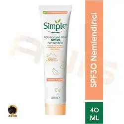 کرم ضد آفتاب UclU Koruma Etkili سیمپل با SPF 30 حاوی ویتامین E و C حجم 40 میل | فروشگاه انیس تجارت