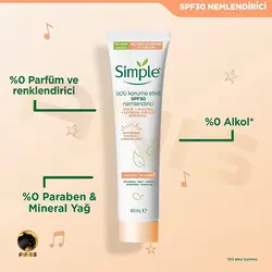 کرم ضد آفتاب UclU Koruma Etkili سیمپل با SPF 30 حاوی ویتامین E و C حجم 40 میل | فروشگاه انیس تجارت