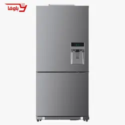 یخچال و فریزر اسنوا | مدل S4-2226SS | رنگ استیل | فریزر پایین