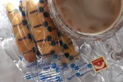 کلمپه تیتک لقمه ای کوچک در بسته های ده عددی