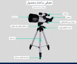 تلسکوپ نجومی F30070M
