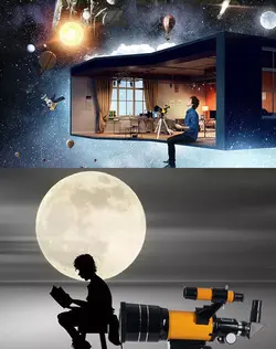 تلسکوپ نجومی F30070M