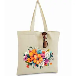 بگ پارچه ای 45×40 مدل دسته گل