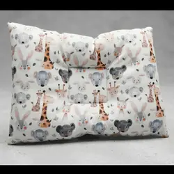 بالشت مخمل شیردهی و فرم دهی سر نوزاد طرح شیر