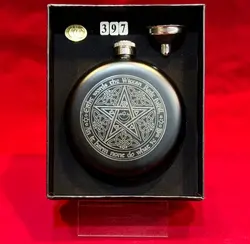 هیپ فلاکس یا قمقمه جیبی گلاب خوری طرح ستاره