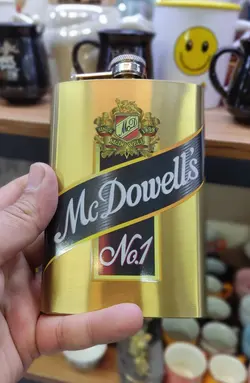 فلاسک هیپ(قمقمه جیبی ) یا گلاب خوری گلد