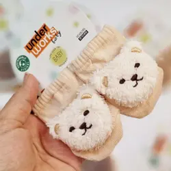 جوراب کالجی نوزادی عروسک برجسته تدی کد ۱۰۰۱