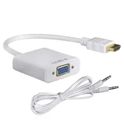 مبدل HDMI به VGA همراه با کابل صدا