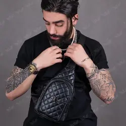 بادی بگ چرم گلدوزی شده با کیفیت و بهترین قیمت - ارن شاپ