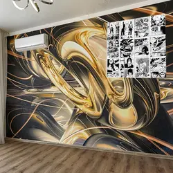 پک مانگا دیواری ناروتو، 12 عدد برگه گلاسه سایز A5 - ارن شاپ