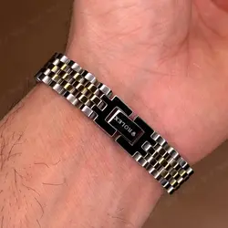دستبند رولکس دو رنگ Rolex، اسپرت جنس استیل - ارن شاپ