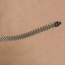 دستبند رولکس دو رنگ Rolex، اسپرت جنس استیل - ارن شاپ