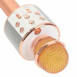 میکروفن اسپیکر دار چندکاره WS 858 - شیکا استور