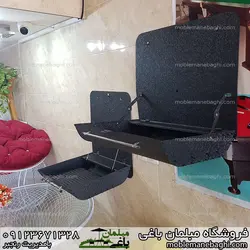 کباب‌پز و باربیکیو دیواری تاشو