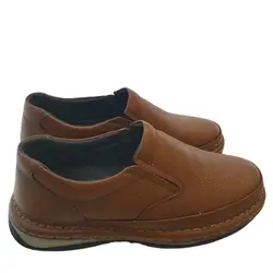 کفش طبی مردانه دکتر فام مدل کلارک عسلی