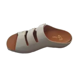 صندل طبی زنانه دکتر فام مدل گیتا سفید