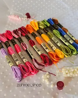 نخ مولتی کالر (سایه روشن)