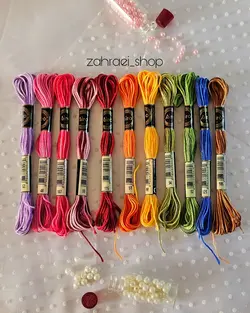 نخ مولتی کالر (سایه روشن)