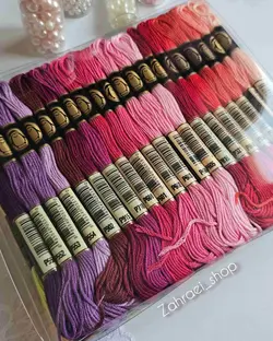 پک ۸۰ عددی نخ گلدوزی برند پنگوئن