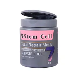 ماسک مو تقویت کننده فاقد سولفات استم سل مدل 7in1 مخصوص موهای دارای وز حجم 500ml