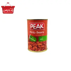 کنسرو لوبیا چیتی در سس گوجه فرنگی پیک مقدار 420 گرم