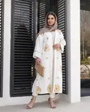 کالکشن بهار ۱۴۰۳ مدل شبنم ماکسی بلند بغل چاک دار