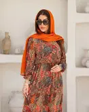 یک پیراهن بلند ترند و خاص مناسب سفر